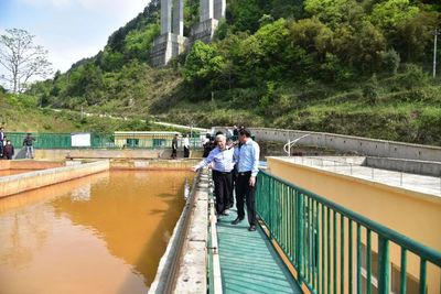 水污染治理再發(fā)力 丁仲禮率全國(guó)人大常委會(huì)執(zhí)法檢查組深入我省開(kāi)展水污染防治法執(zhí)法檢查